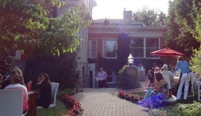 Cocktails on the Lawn at The Mansion