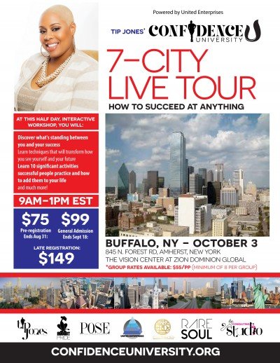 Tip Jones' Confidence University: How to Succeed at Anything!