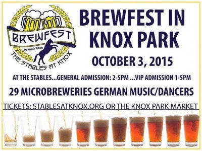 BREWFEST IN KNOX PARK