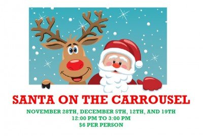 Santa on the Carrousel
