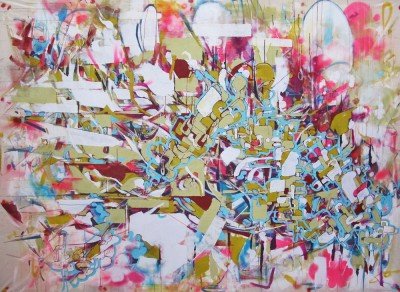 Everything Flows - Mixed Media Paintings by Nate Hodge