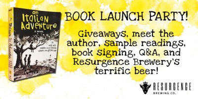 An Italian Adventure Book Launch Party!