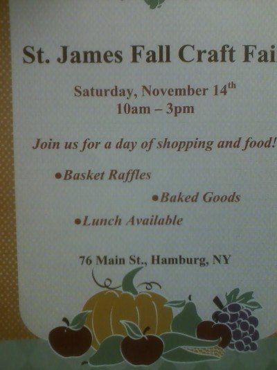 St James UCC Fall Craft & Vendor Show