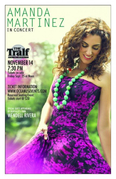 An Evening With International Recording Artist Amanda Martinez