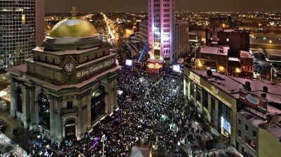 New Years Eve Buffalo Ball Drop