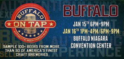 Buffalo On Tap Beer Festival at Buffalo Niagara Convention Center — Jan 15, 2016