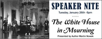 Speaker Nite @ the Site: White House in Mourning — Jan 26, 2016