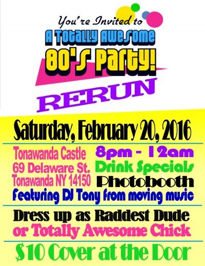Totally Awesome '80s Party RERUN!