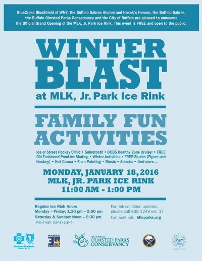 Winter Blast at Martin Luther King Jr Park — Jan 18, 2016