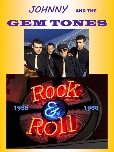 JOHNNY  and the GEM TONES - History of Rock and Roll at Seneca Queen Theatre — May 14, 2016