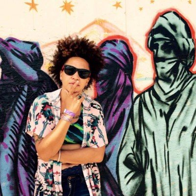 Adrienne Mack-Davis w/ feleciacruz & Chuckie Campbell at Mohawk Place — Jun 8, 2016