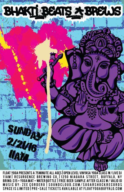 Bhakti, Beats & Brews with FLOAT Yoga & Resurgence Brewing Co.