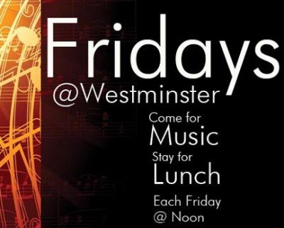 Fridays @ Westminster — May 13, 2016