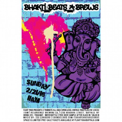 Bhakti, Beats & Brews with FLOAT Yoga & Resurgence Brewing Co
