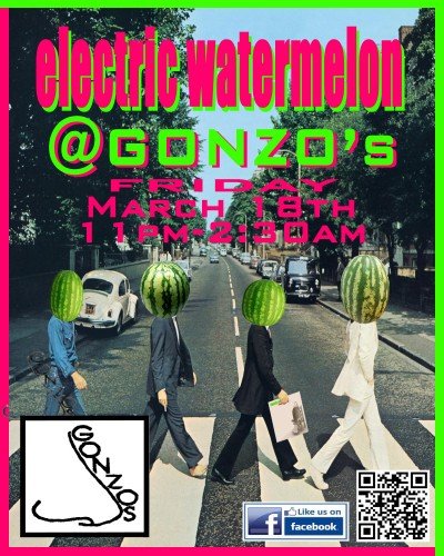 Electric Watermelon Rock Outs GONZO's in Lockport!