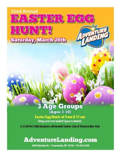 Easter Egg Hunt at Adventure Landing
