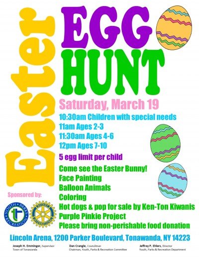 Town of Tonawanda Easter Egg Hunt