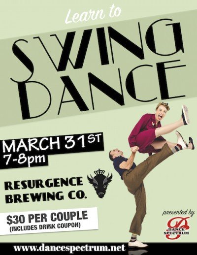 Swing Dance Lesson at Resurgence Brewing Co.