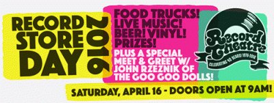 Record Store Day — Apr 16, 2016