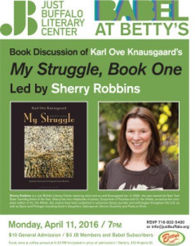 Babel Book Discussion: Karl Ove Knausgaard’s My Struggle, Book One at Betty's — Apr 11, 2016
