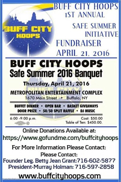Buff City Hoops Safe Summer 2016 Banquet — Apr 21, 2016