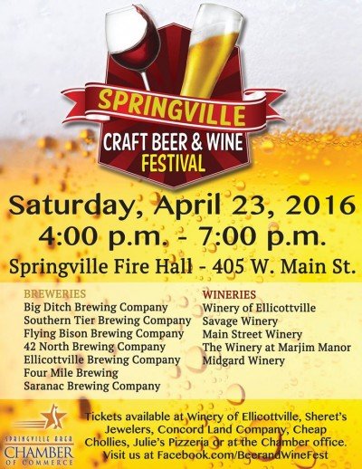 Springville Craft Beer & Wine Festival