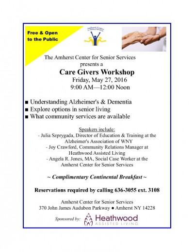 Care Givers Workshop