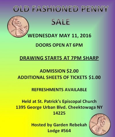 Old Fashioned Penny Sale