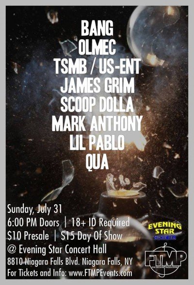 BANG, OLMEC, TSMB / Us-Ent, James Grim