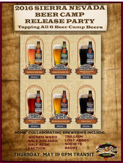 Sierra Nevada Beer Camp Tap Take Over