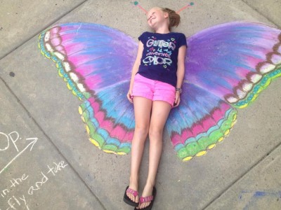 Chalk the Walk @ Albion Strawberry Festival