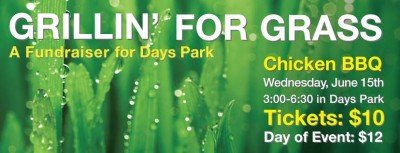 Grillin' for Grass — Jun 15, 2016