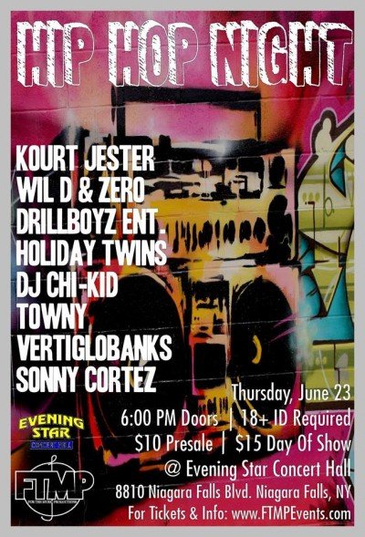 Hip Hop Night! — Jun 23, 2016
