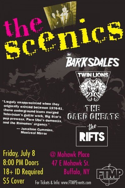 The Scenics at Mohawk Place — Jul 8, 2016