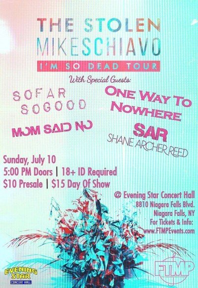 The Stolen & Mike Schiavo — Jul 10, 2016