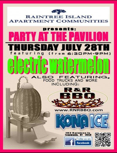 Party at the Pavilion featuring ELECTRIC WATERMELON — Jul 28, 2016