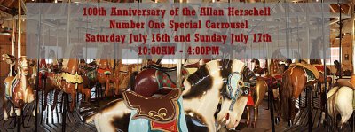 Carrousel's 100th Birthday Party at Herschell Carrousel Factory Museum — Jul 16, 2016