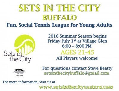 New Social Tennis League Starting in Buffalo