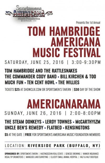 Tom Hambridge Americana Music Festival & Americanarama — Jun 25, 2016