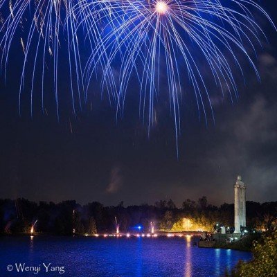 July 4 fireworks at UB — Jul 4, 2016