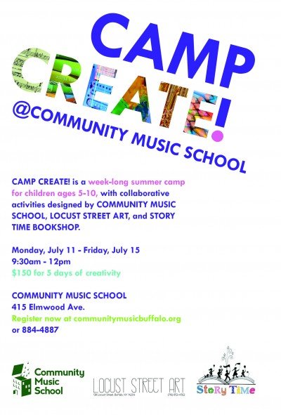 CAMP CREATE! A Summer Camp for the Creative Mind