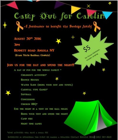 Camp Out For Caitlin