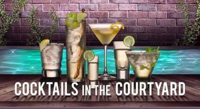 Cocktails in the Courtyard — Jul 28, 2016