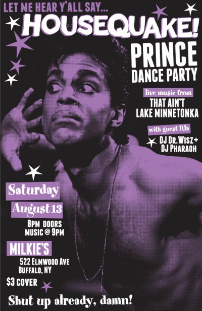 Housequake - Prince Dance Party