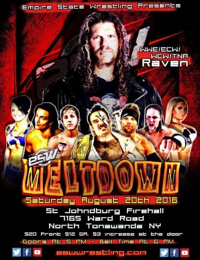 Empire State Wrestling featuring Raven