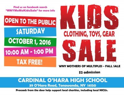WNY MoMs Kids Sale