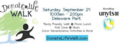 Donate Life Walk to Benefit Unyts