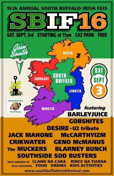 South Buffalo Irish Festival 2016 — Sep 3, 2016