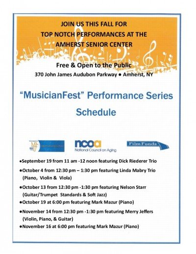 Mark Mazur at Amherst Senior Center