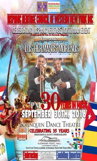 Los Hermanos Morenos at Kleinhans Music Hall — Sep 30, 2016